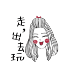 Red Bow Girls (Everyday Talk)（個別スタンプ：27）