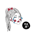 Red Bow Girls (Everyday Talk)（個別スタンプ：32）