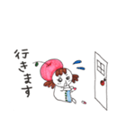 リンゴ帽子のましろちゃん（個別スタンプ：39）