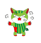 watermelon kitten（個別スタンプ：7）