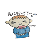 手書き・部活スタンプ（個別スタンプ：1）