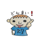 手書き・部活スタンプ（個別スタンプ：6）