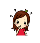APPLE GIRL'S TALK（個別スタンプ：3）