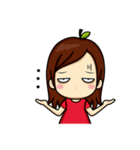 APPLE GIRL'S TALK（個別スタンプ：4）