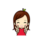 APPLE GIRL'S TALK（個別スタンプ：10）