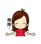 APPLE GIRL'S TALK（個別スタンプ：12）