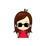 APPLE GIRL'S TALK（個別スタンプ：22）
