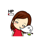 APPLE GIRL'S TALK（個別スタンプ：24）