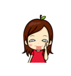 APPLE GIRL'S TALK（個別スタンプ：25）