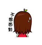 APPLE GIRL'S TALK（個別スタンプ：34）