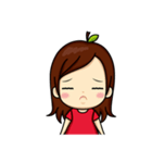APPLE GIRL'S TALK（個別スタンプ：35）