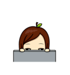 APPLE GIRL'S TALK（個別スタンプ：36）