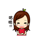 APPLE GIRL'S TALK（個別スタンプ：39）
