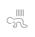 Simple Curves（個別スタンプ：12）