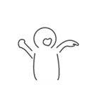 Simple Curves（個別スタンプ：14）