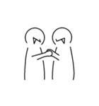 Simple Curves（個別スタンプ：24）