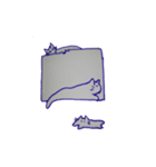 the presence of cats（個別スタンプ：1）