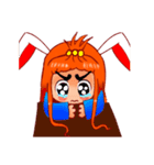 Menik cute rabbit girl（個別スタンプ：30）