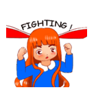 Menik cute rabbit girl（個別スタンプ：38）