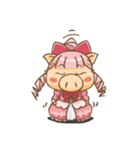 ピグリーナと王子（個別スタンプ：2）