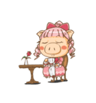 ピグリーナと王子（個別スタンプ：8）