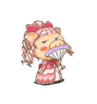 ピグリーナと王子（個別スタンプ：10）