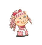 ピグリーナと王子（個別スタンプ：16）