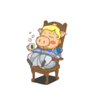 ピグリーナと王子（個別スタンプ：28）