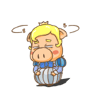 ピグリーナと王子（個別スタンプ：30）