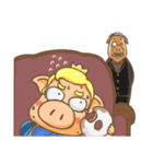 ピグリーナと王子（個別スタンプ：31）