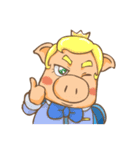 ピグリーナと王子（個別スタンプ：33）
