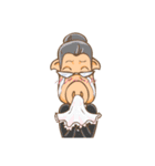 ピグリーナと王子（個別スタンプ：35）