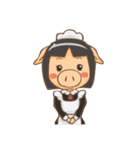 ピグリーナと王子（個別スタンプ：38）