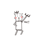 I am a Deer.（個別スタンプ：11）