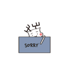 I am a Deer.（個別スタンプ：16）