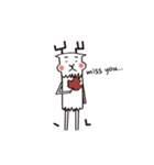 I am a Deer.（個別スタンプ：28）