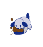 Blue pupper（個別スタンプ：3）