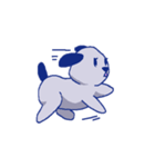 Blue pupper（個別スタンプ：7）