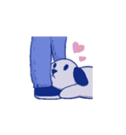 Blue pupper（個別スタンプ：8）