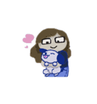 Blue pupper（個別スタンプ：9）