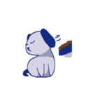 Blue pupper（個別スタンプ：11）