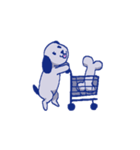 Blue pupper（個別スタンプ：17）