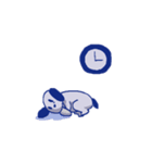 Blue pupper（個別スタンプ：22）