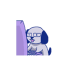 Blue pupper（個別スタンプ：23）