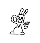 Reborn rabbit, Skull！（個別スタンプ：1）