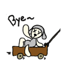 Reborn rabbit, Skull！（個別スタンプ：6）