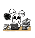 Reborn rabbit, Skull！（個別スタンプ：15）