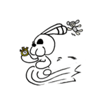 Reborn rabbit, Skull！（個別スタンプ：23）