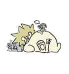 Reborn rabbit, Skull！（個別スタンプ：34）