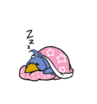 ハシビロコウとアルパカちゃん（個別スタンプ：11）
